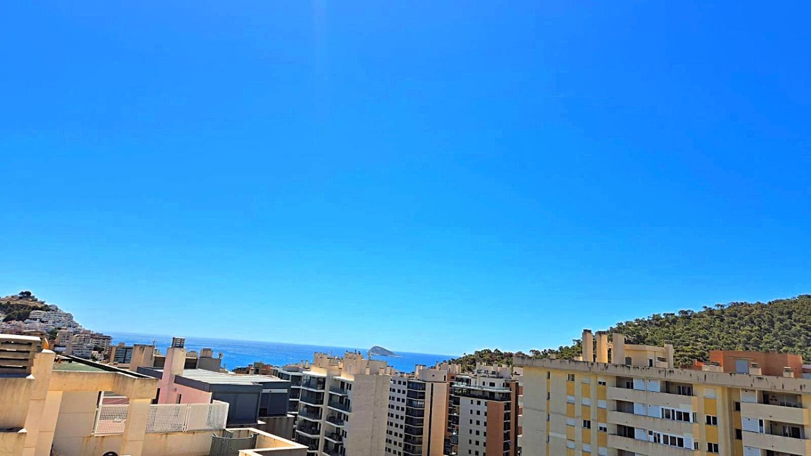 Beach Penthouse Apartment Benidorm Cala Cala de Finestrat Kültér fotó
