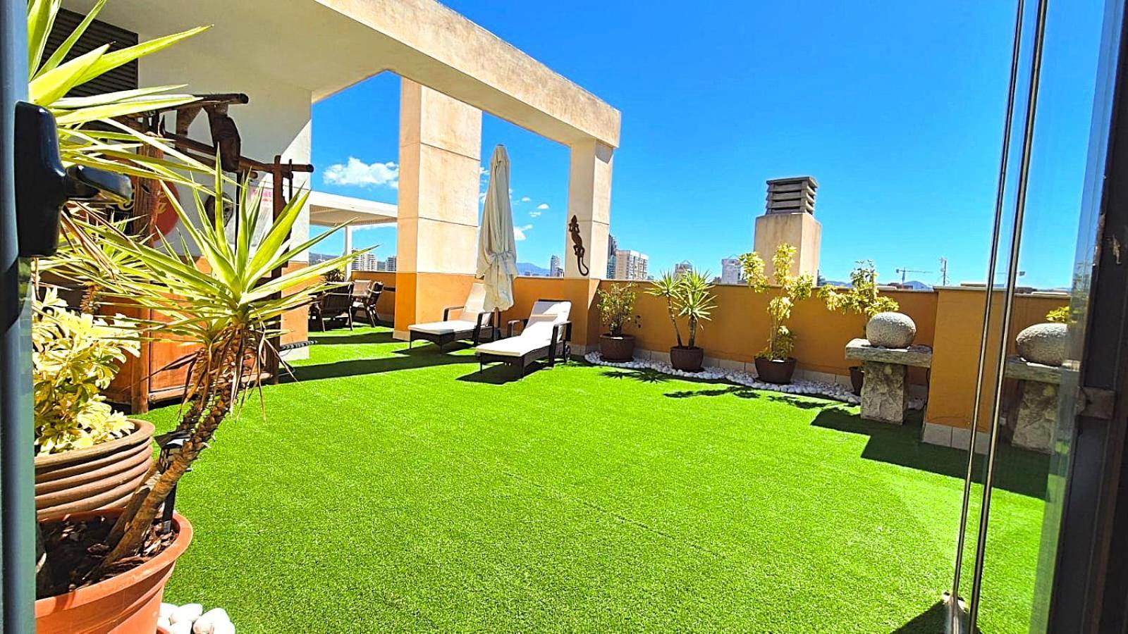 Beach Penthouse Apartment Benidorm Cala Cala de Finestrat Kültér fotó