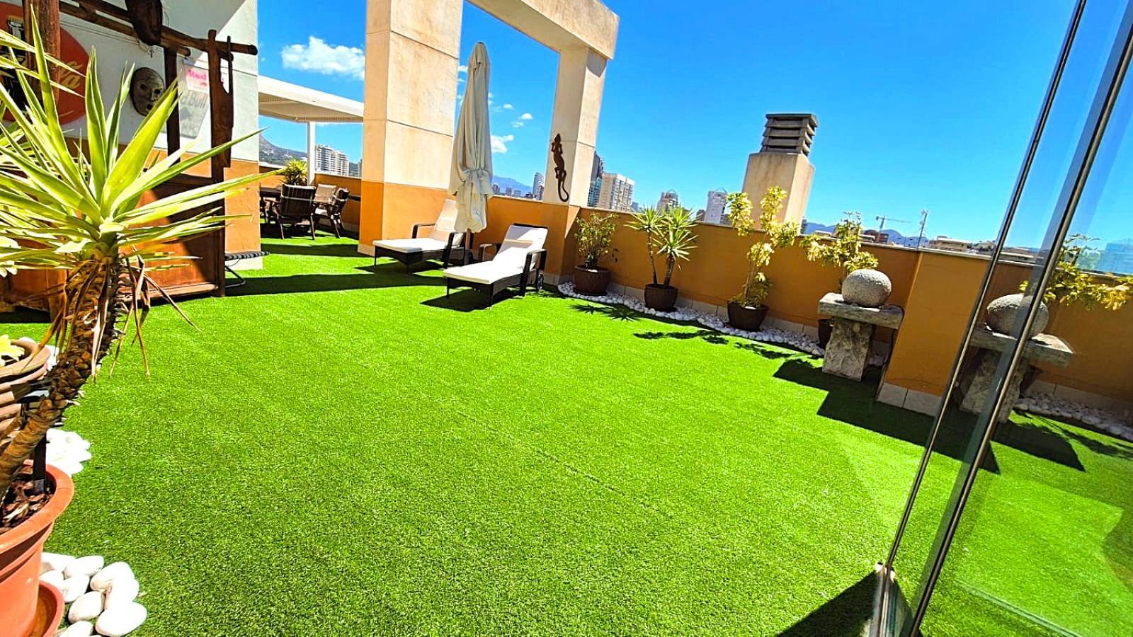 Beach Penthouse Apartment Benidorm Cala Cala de Finestrat Kültér fotó