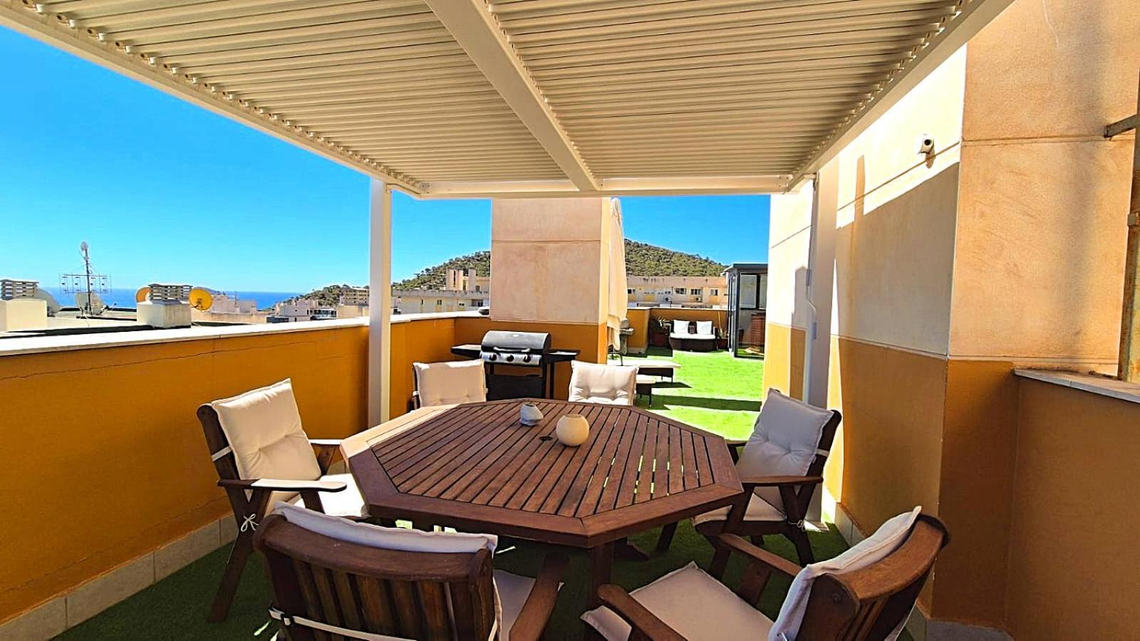 Beach Penthouse Apartment Benidorm Cala Cala de Finestrat Kültér fotó