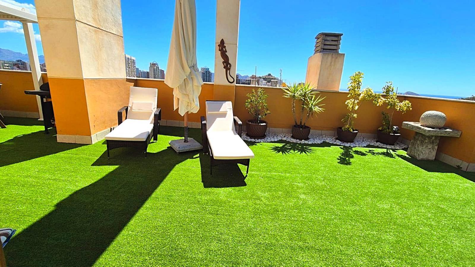 Beach Penthouse Apartment Benidorm Cala Cala de Finestrat Kültér fotó